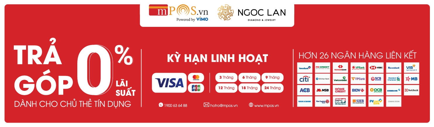 Hỗ trợ trả góp lãi xuất 0đ