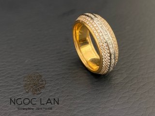 Nhẫn kim cương thiên nhiên Nk 1831