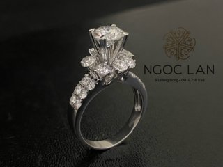Nhẫn kim cương thiên nhiên NK 2256