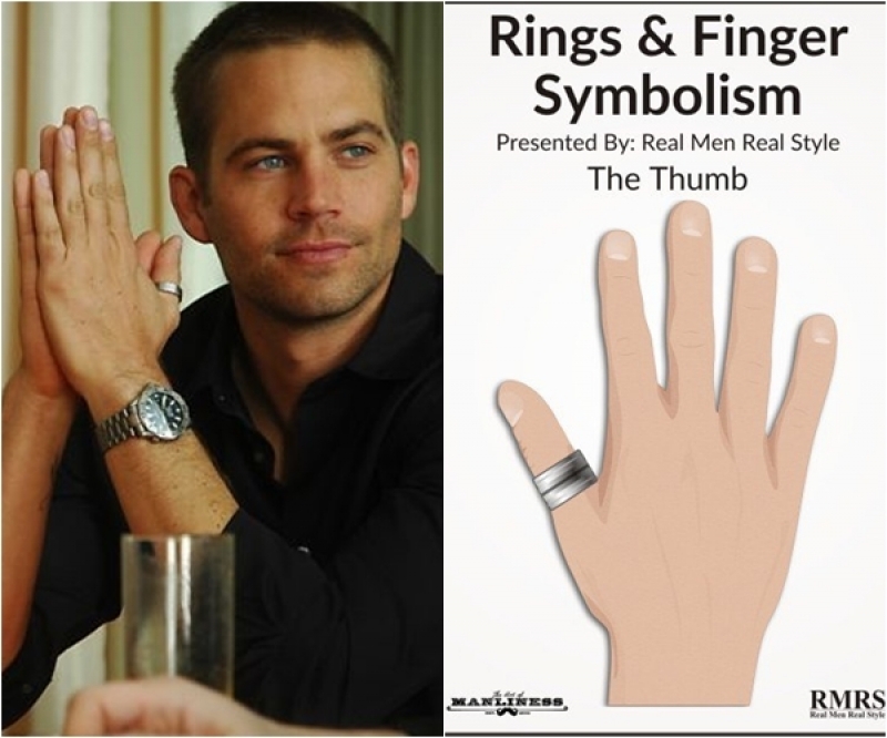 Nam giới đeo nhẫn ngón cái có ý nghĩa gì?