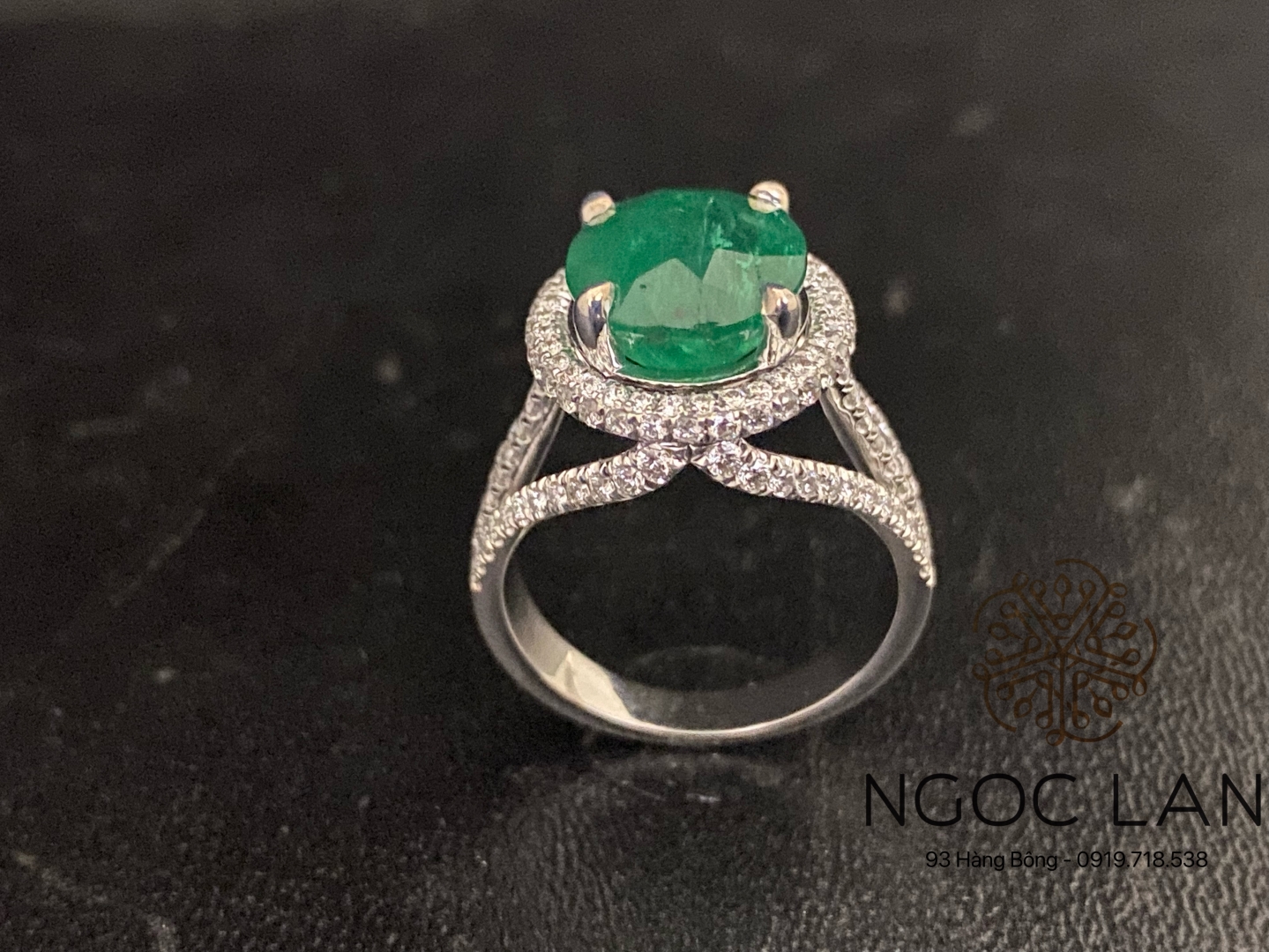 Nhẫn kim cương thiên nhiên NQ 605 1