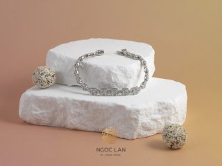 Lắc tay Kim cương thiên nhiên LK120