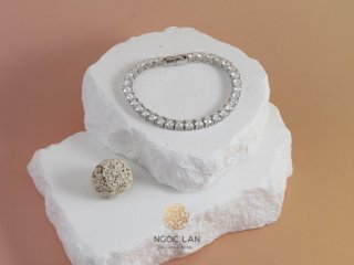 Lắc tay kim cương thiên nhiên LK201