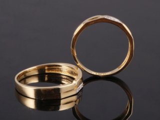 Nhẫn cưới vàng màu NC 2060 - NC 2061
