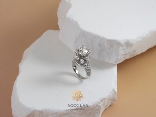 Nhẫn kim cương thiên nhiên NK2311