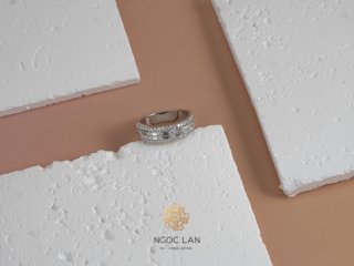 Nhẫn kim cương thiên nhiên NK2500