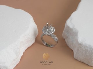 Nhẫn kim cương thiên nhiên NK2633